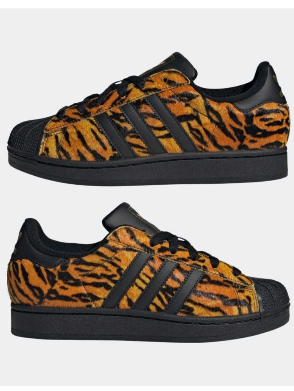 adidas Originals Superstar II "Yellow/Core Black/Gold Metallic" Women's
